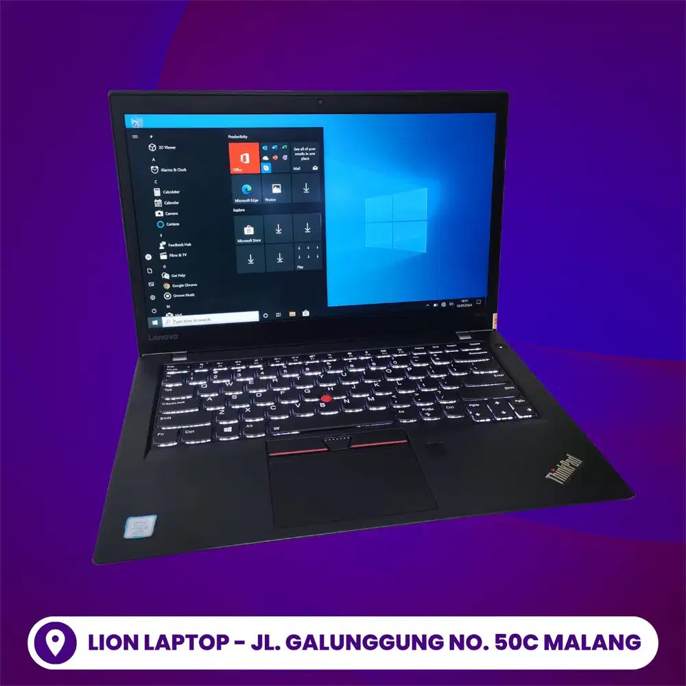 Core i5 Gen 7 RAM 8GB SLIM TOUCHSCREEN Lenovo Thinkpad T470s [20|05]