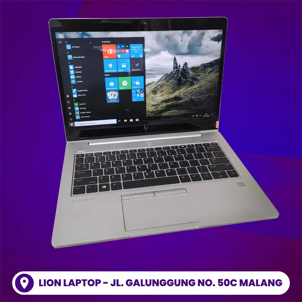 Core i7 gen 8 RAM 8GB Touchscreen Slim HP Elitebook 830 G6 [20|05]