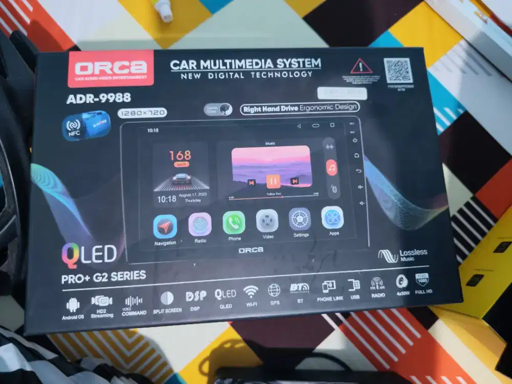 Headunit Android Orca 9988 pro G+