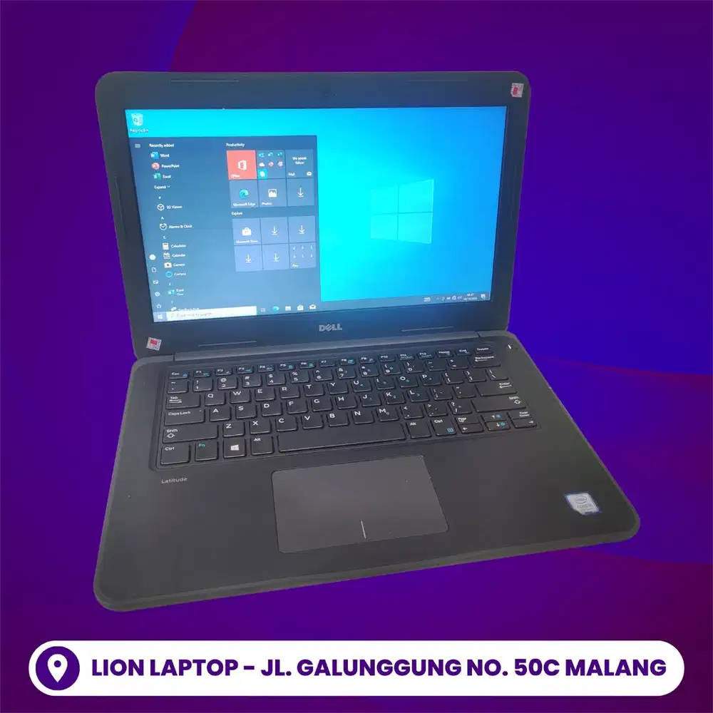 Core i5 Gen 7 Murah Mulus RAM 8GB SSD 256GB Dell Latitude 3380 [20|05]