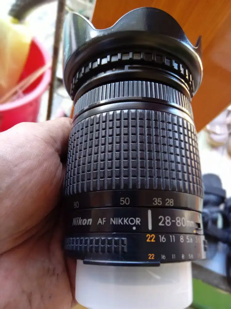 Jual aja gan lensa manual Lensa nikon af nikkor 28-80mm Lensa Rp500.00