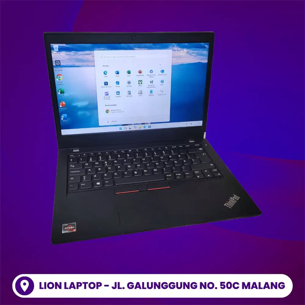 Gaming/Editing AMD Ryzen 5 PRO 8/256 MULUS Lenovo Thinkpad L14 [20|05]