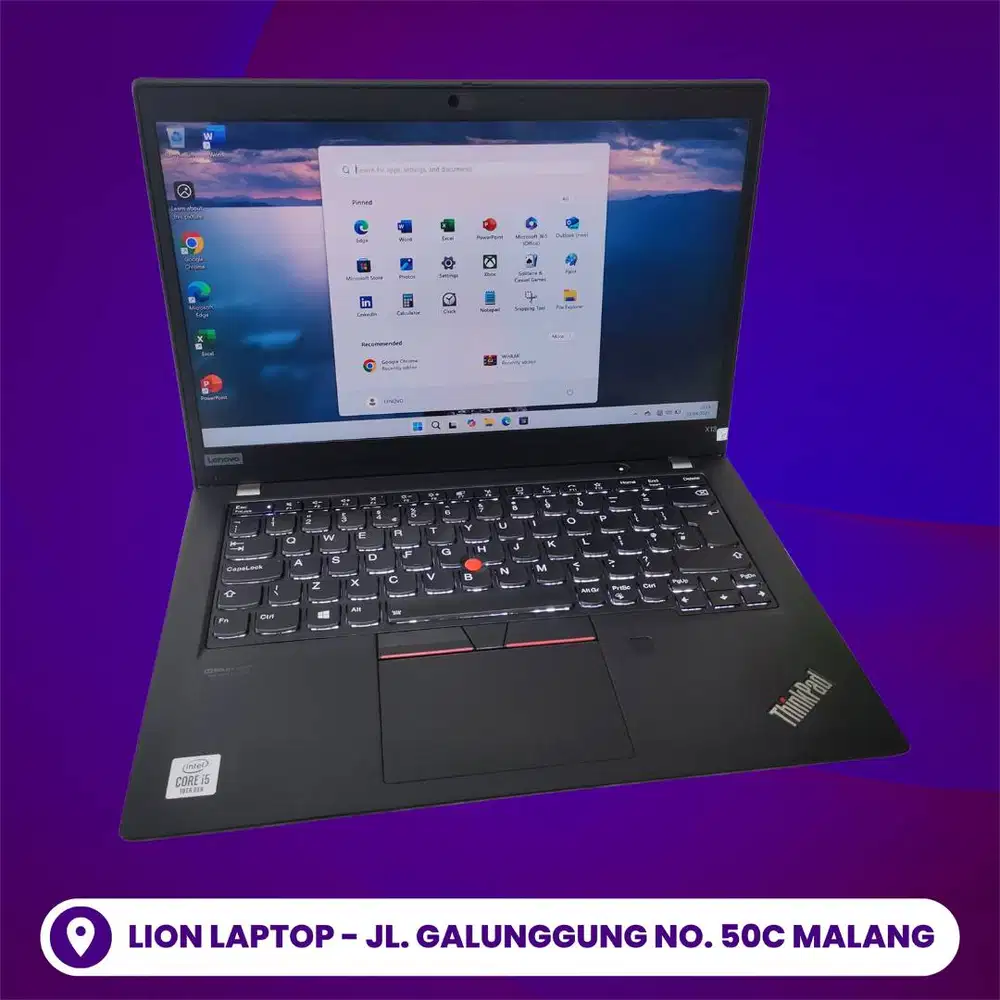 Core i5 Gen 10 slim mulus RAM 8GB SSD 256 Lenovo Thinkpad X13 [20|05]