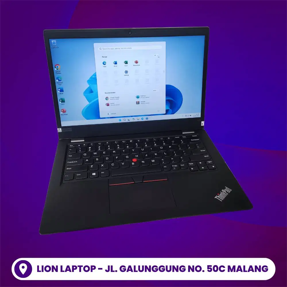 i5 GEN 11 3 JUTAAN RAM 8 SSD 256 Lenovo Thinkpad L13 [20|05]