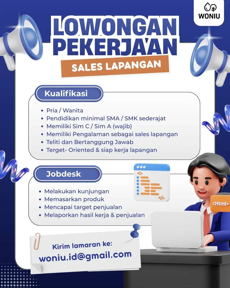 SALES LAPANGAN / SALES TAKING ORDER
