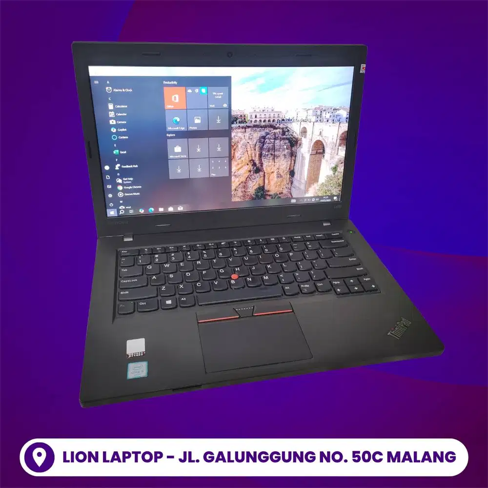 RAM 8GB Core i5 SSD Murah Lenovo Thinkpad L470 [20|05]