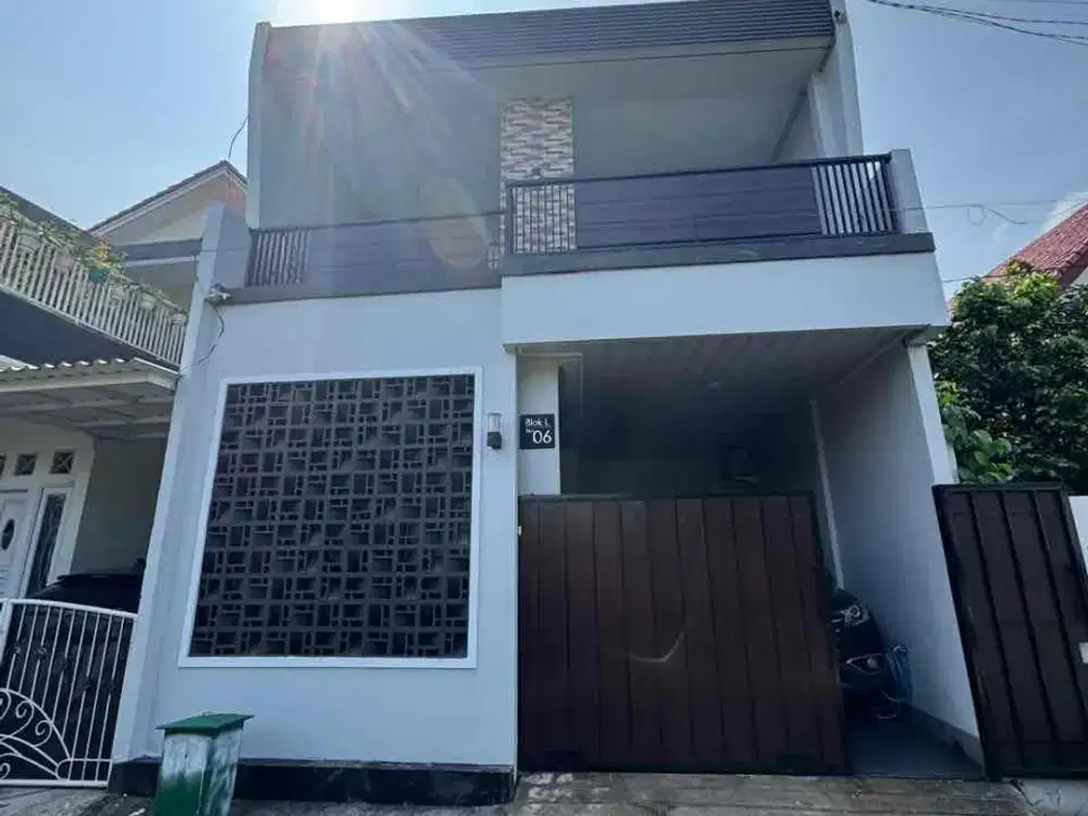 Dijual rumah 2 lantai Siap Huni di Jatimakmur Pondok Gede Bekasi.