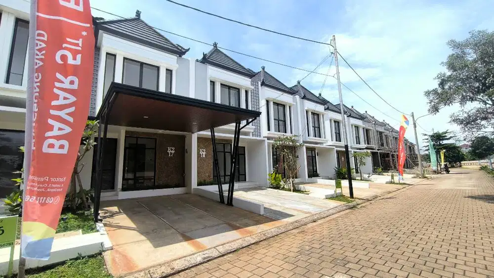 Rumah 3 KT 2 KM Konsep Bali di Tamansari Puri Bali Cluster Aruna