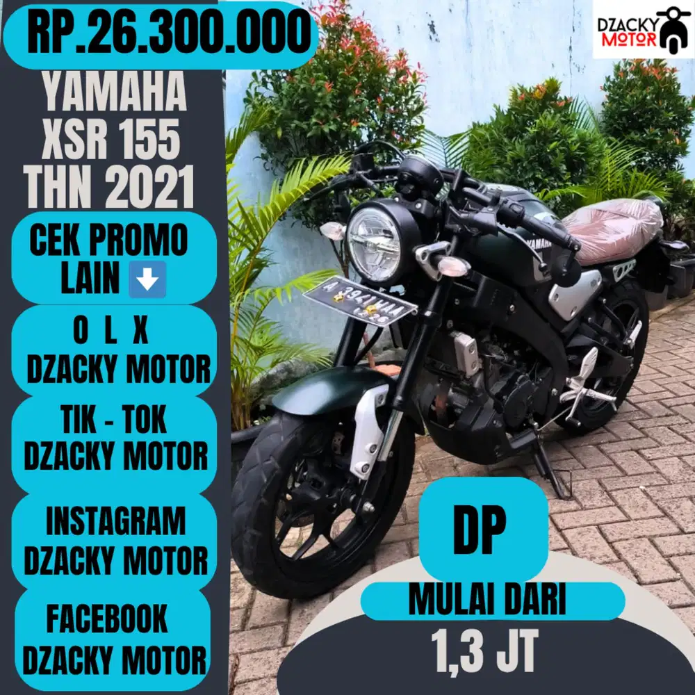 ALL NEW XSR 155 THN 2021 SECOND LIKE NEW