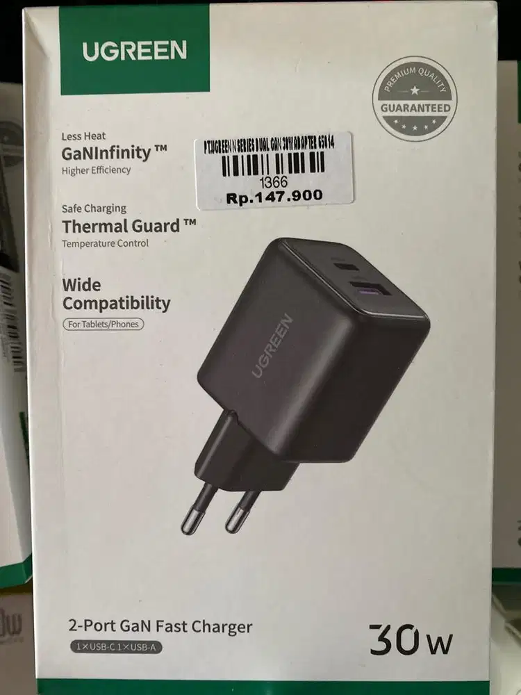 UGREEN N SERIES DUAL GAN 30W ADAPTER