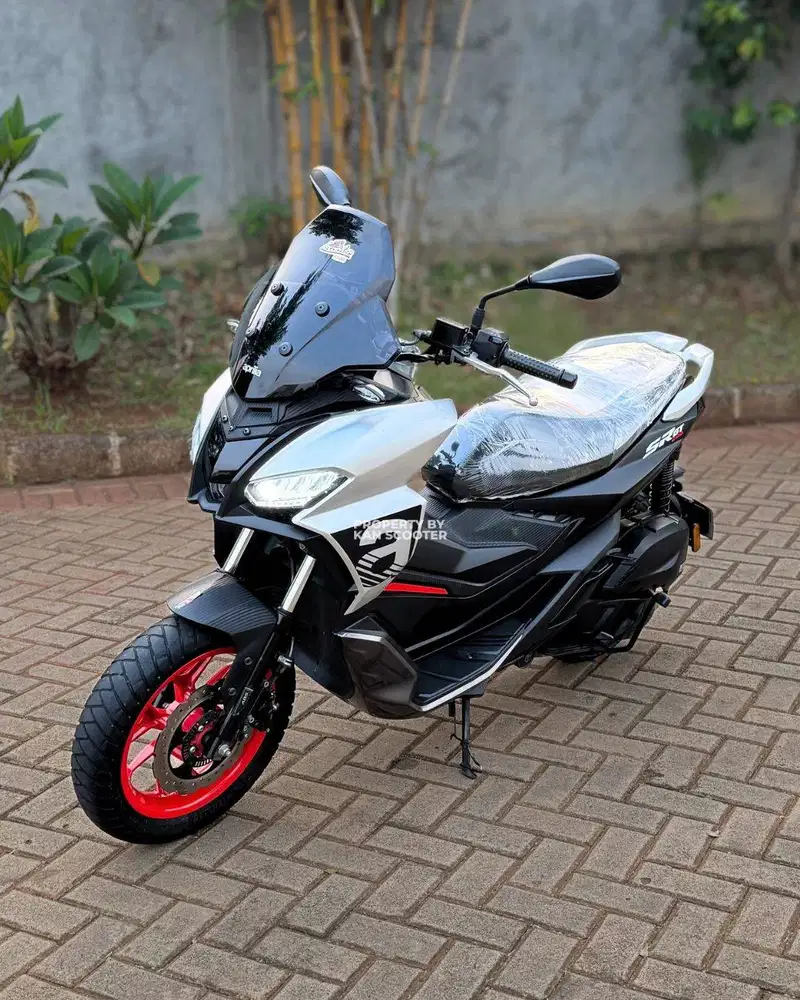 JUAL MURAH APRILIA SR GT 200 2024 MULUS