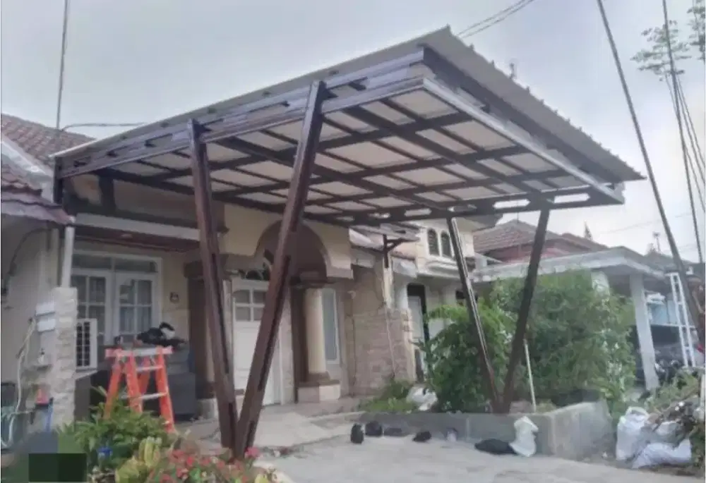 Pasang Kanopi baja ringan