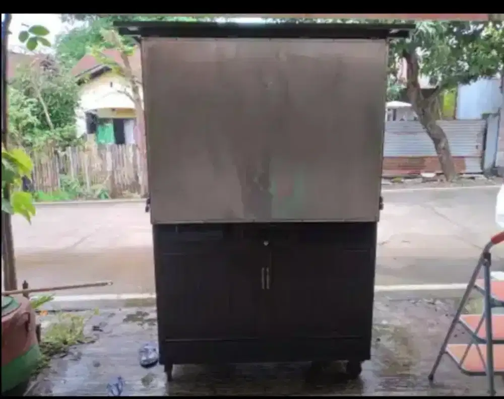 Gerobak multi fungsi Bahan Aluminium