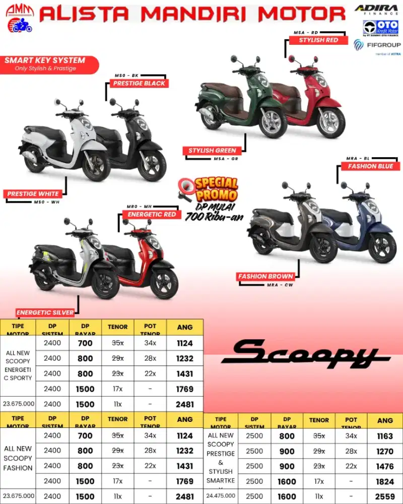 HONDA SCOOPY FASHION