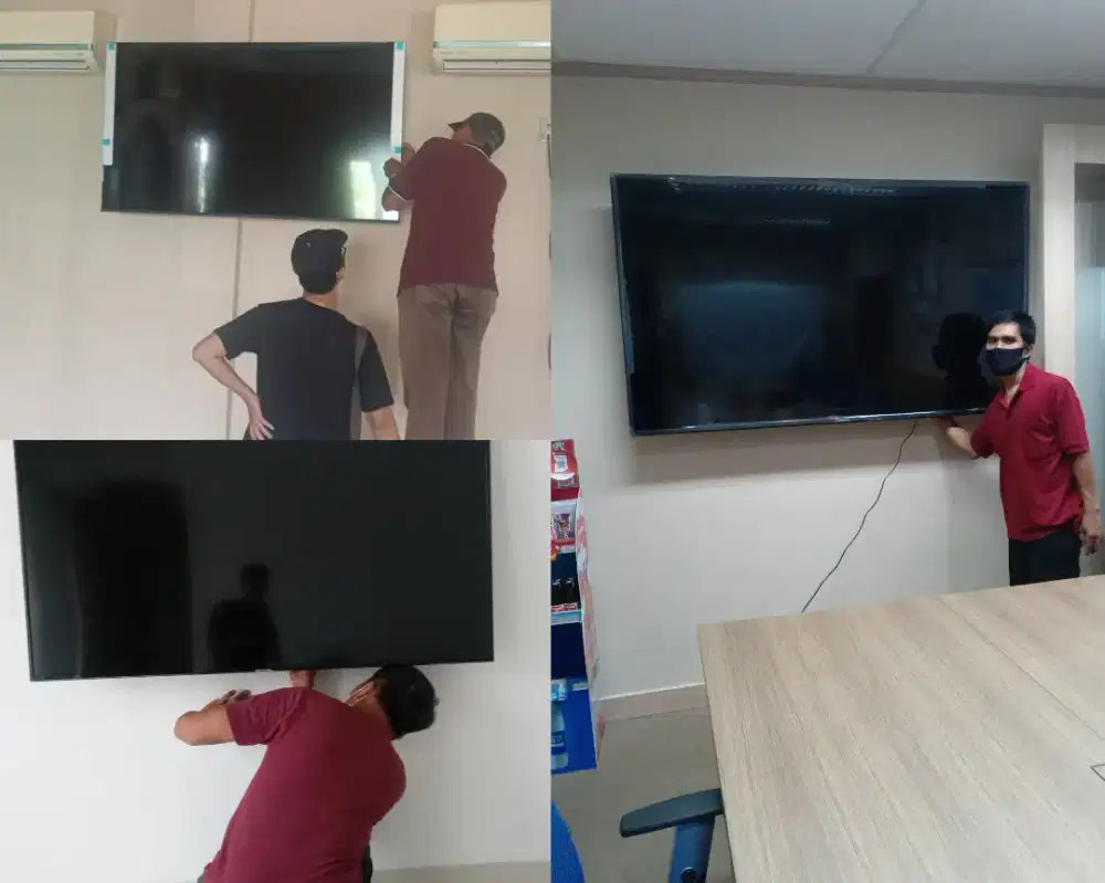 Braket +pasang atau jasa pasang terima rapih breket bracket led tv