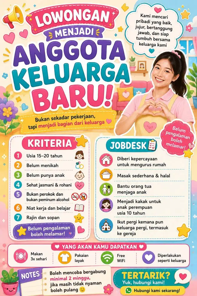 Lowongan kerja ART serabutan