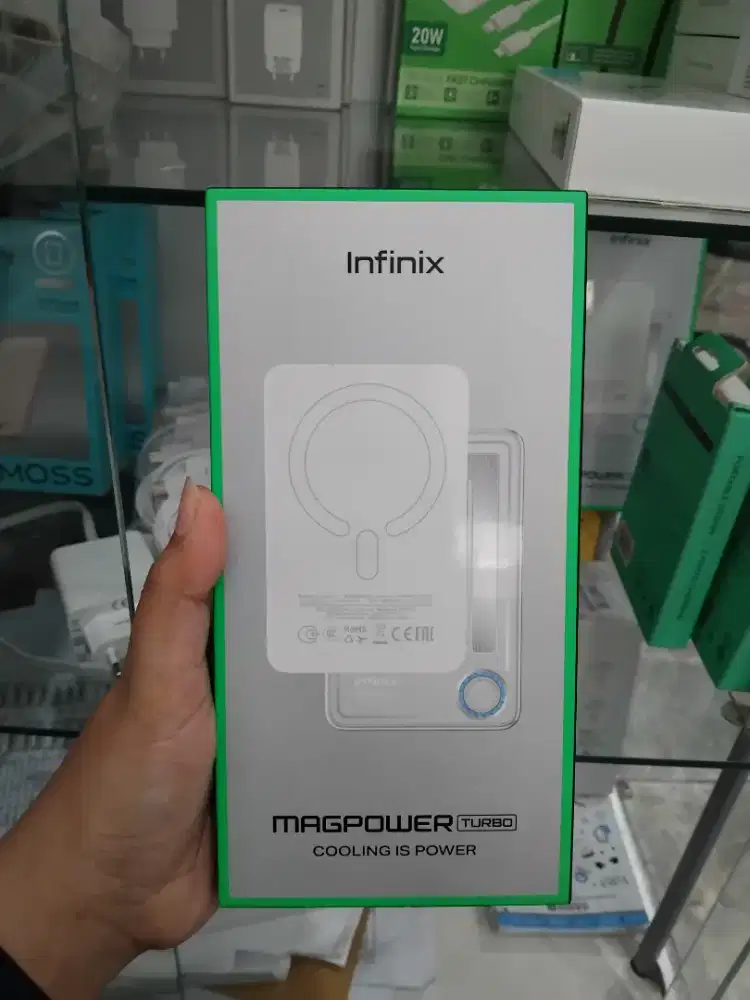 Infinix mag power turbo Cooling powebank tap