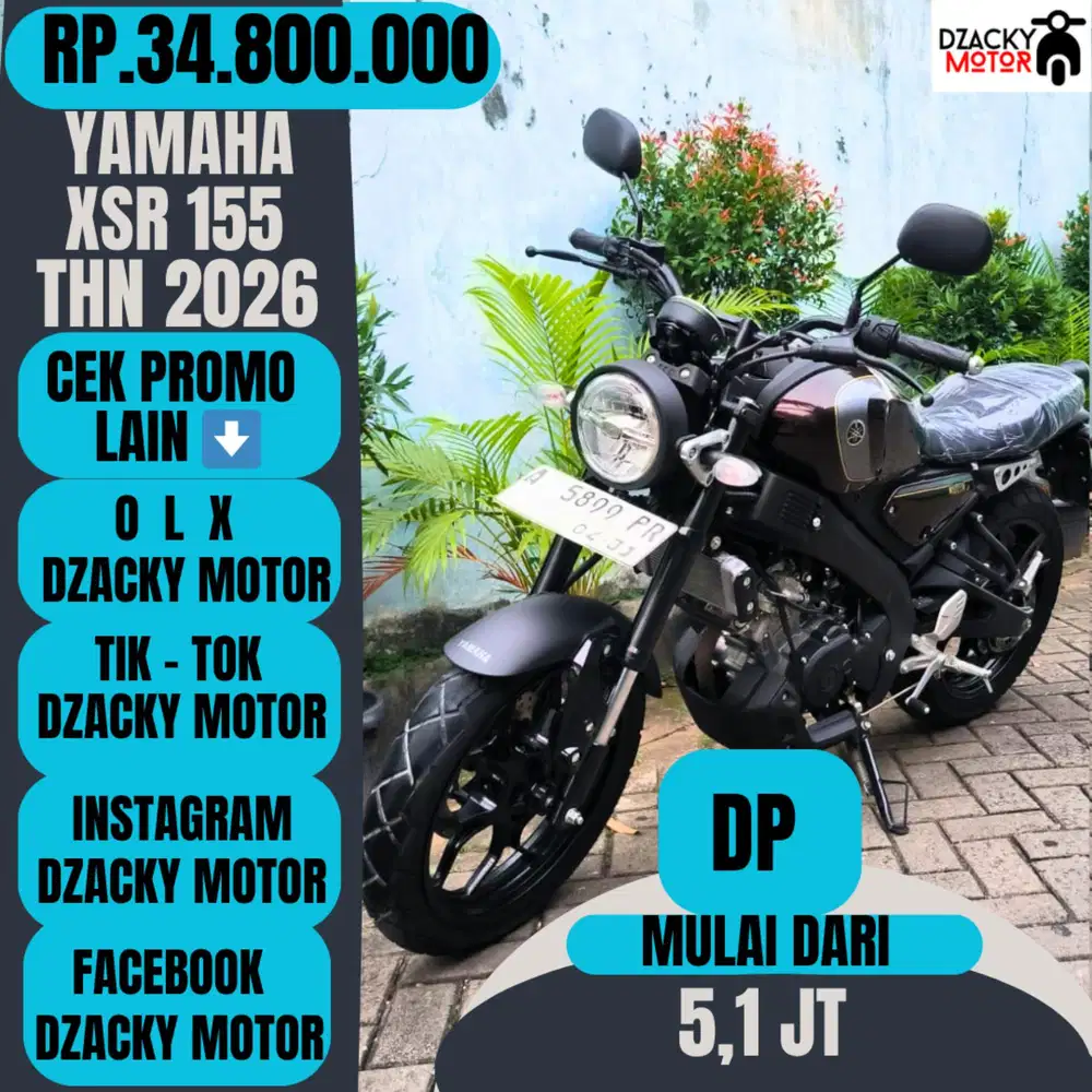 ALL NEW XSR 155 THN 2026 SECOND LIKE NEW
