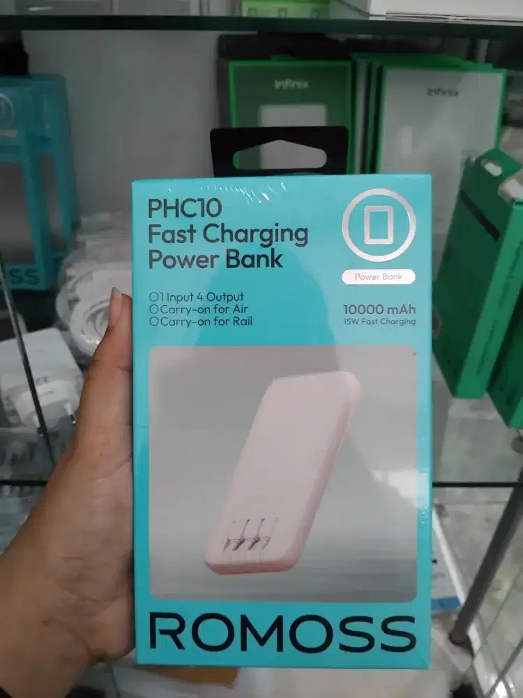 Powerbank Romoss PHC10 10.000 new garansi resmi promo bandung