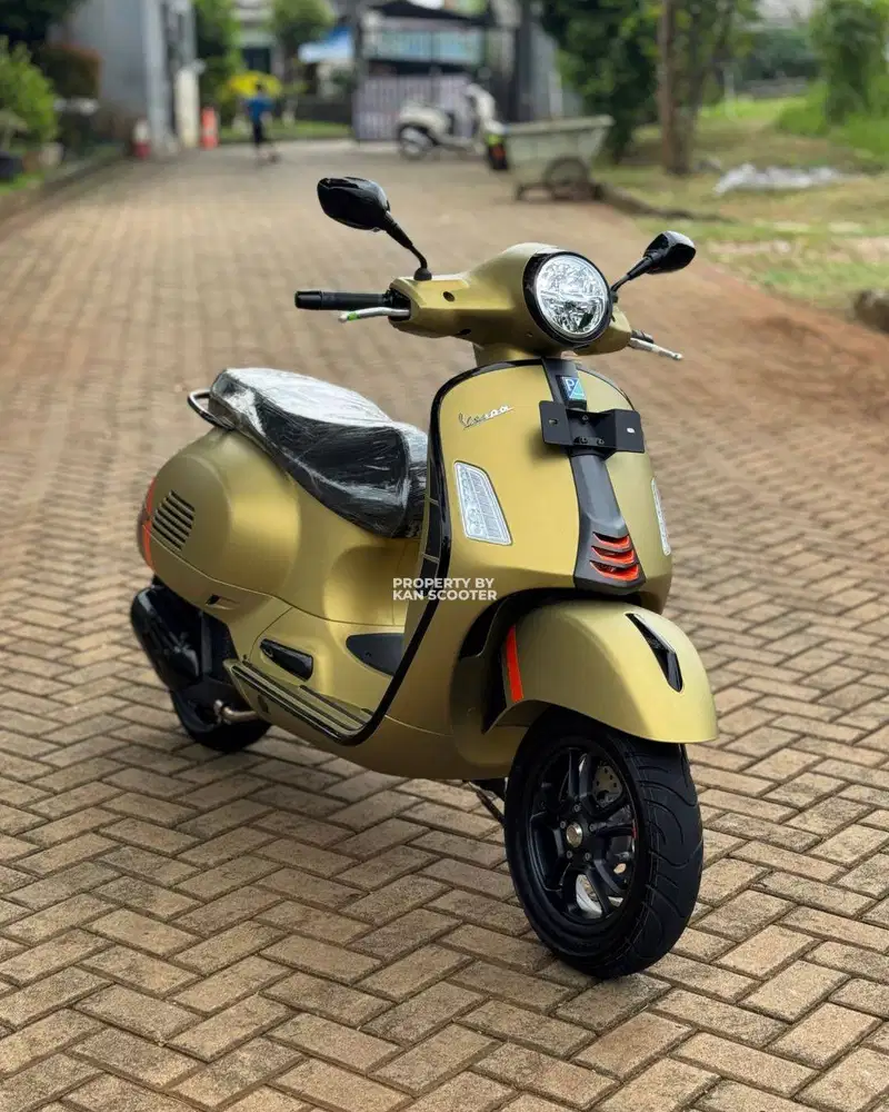 VESPA GTS S iGET ABS 4V FACELIFT “KEYLESS” 2025 BERGARANSI