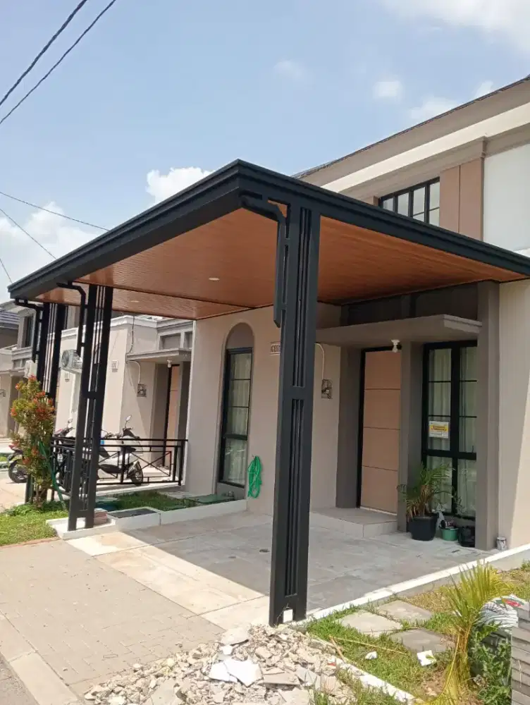 Kanopi besi premium