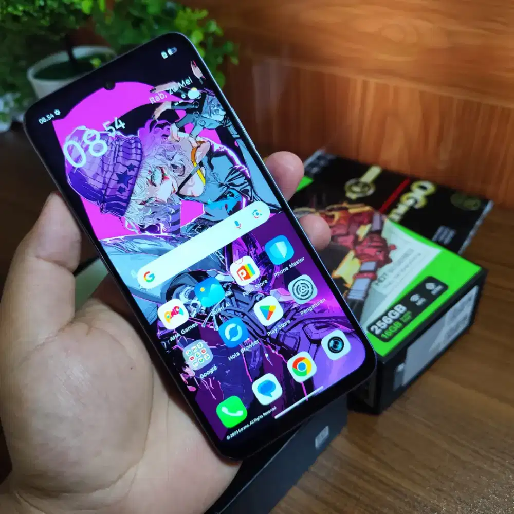 Infinix Hot 60i 8/256 fullset mulus siap pakai