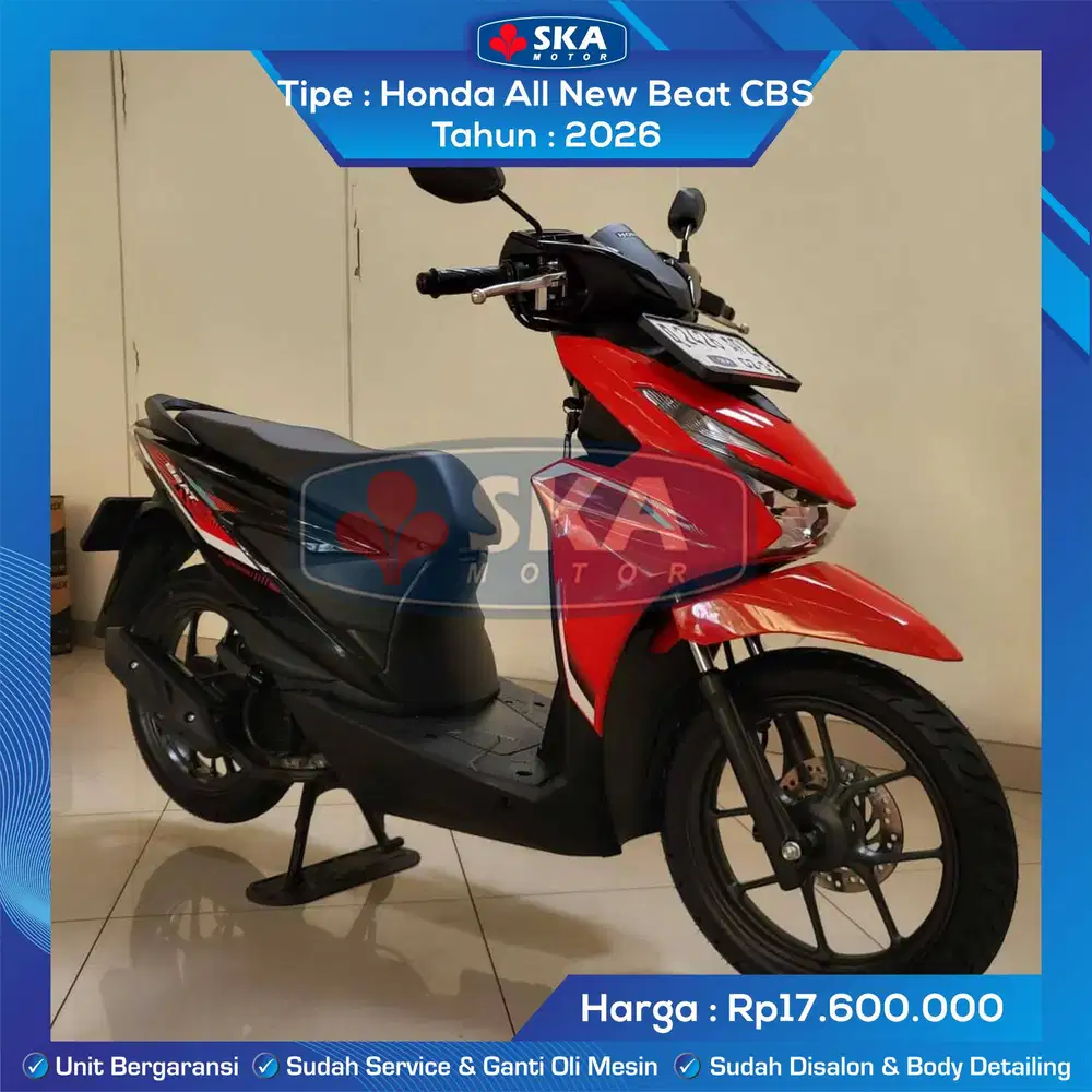 Honda All New Beat CBS Tahun 2026