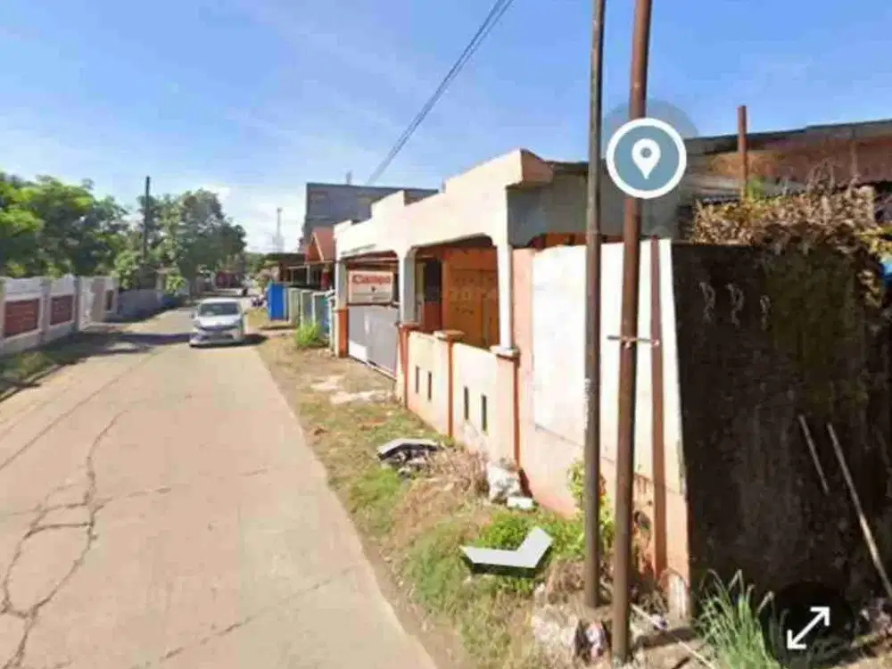 DIJUAL RUMAH POROS JALAN GRATIS KIOS DAN GUDANG