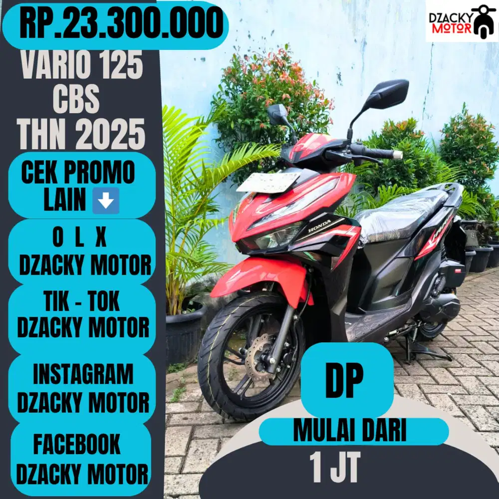 VARIO 125 CBS THN 2025 SECOND LIKE NEW