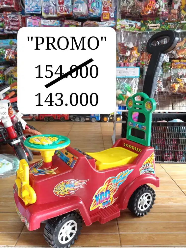 PROMO!! mainan anak mobil naik ycc mucik