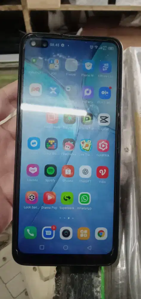 Infinix zero 8 8/128 siap pake ori tg n silicone dah terpasang