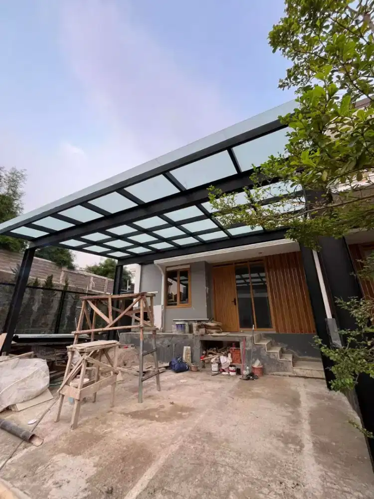 Canopy atap Kaca