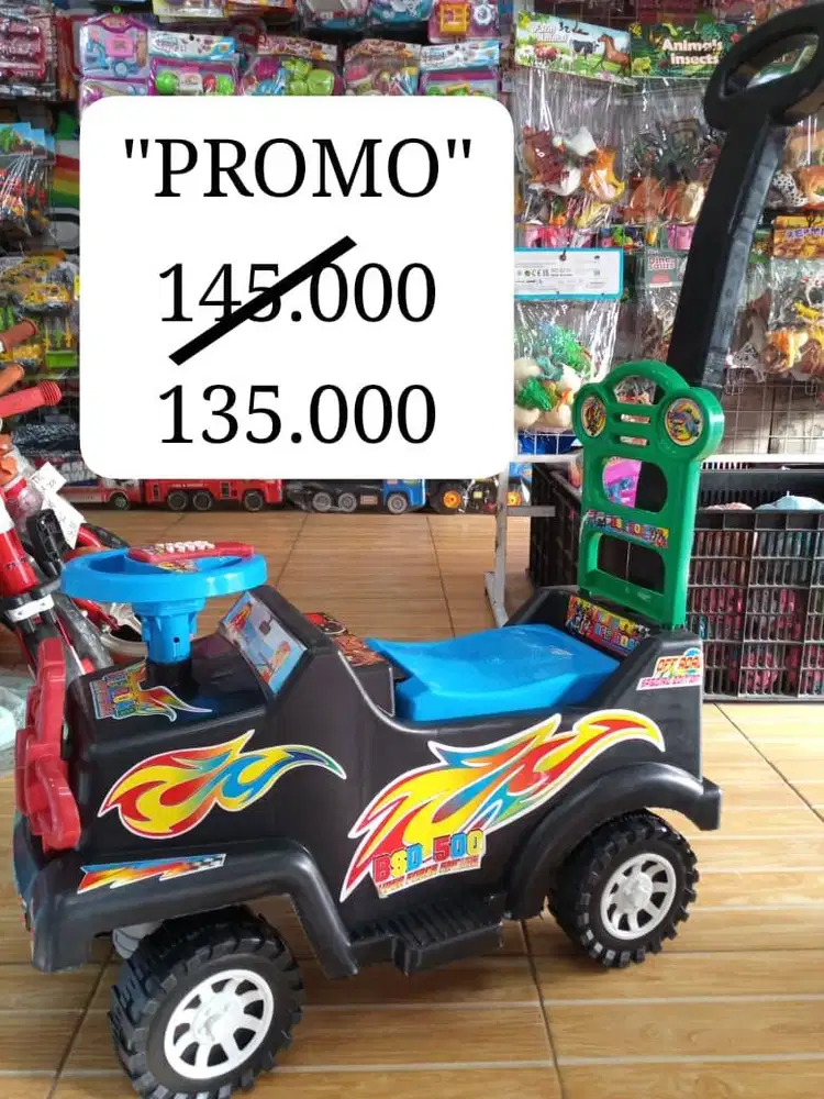 PROMO!! mainan anak mobil naik bsd musikk