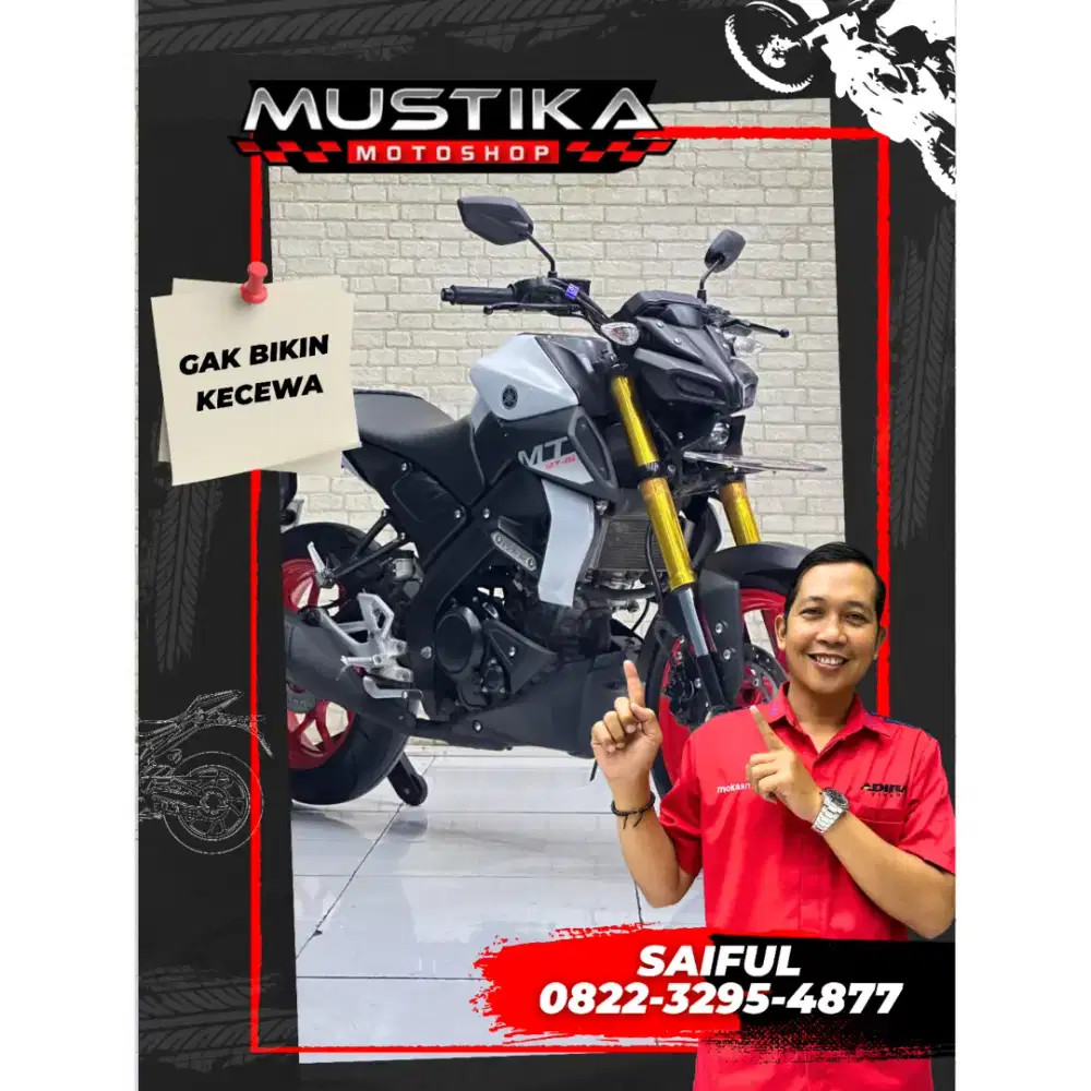 Perfect Condition!!Yamaha MT15 Naked 2019 Plat Panjang Mulus-Mustika