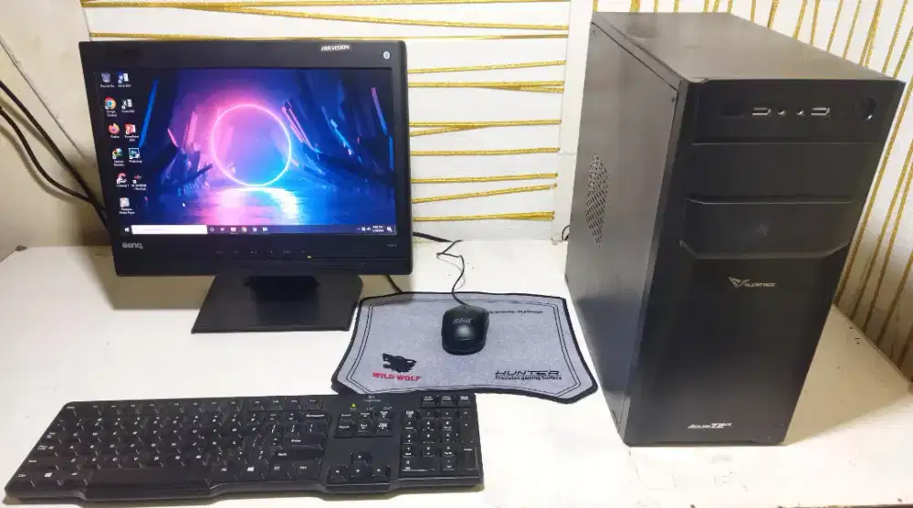 PC Komputer Fullset Core i5 Gen 4/ Ram 12Gb/ HDD 750Gb/ Monitor + Wifi