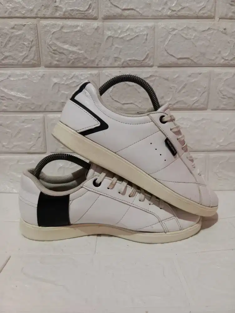 Descente Courtmain Leather White Black