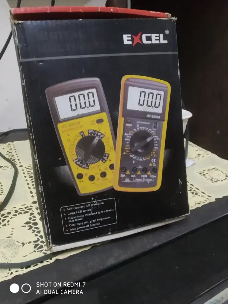 JUAL DEGITAL MULTIMETER  DT 9205A