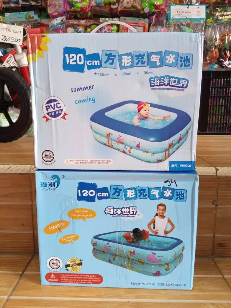 mainan anak kolam berenang 120cm