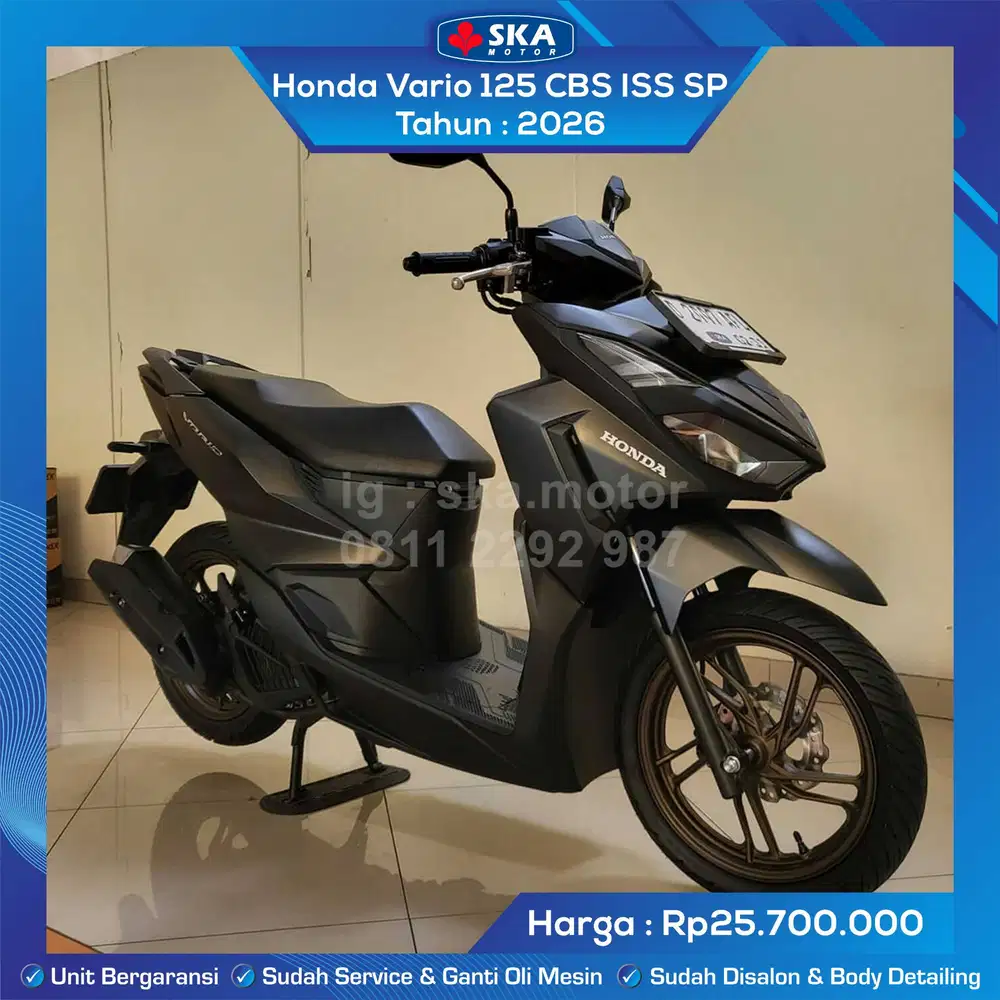 Honda Vario 125 CBS ISS Tahun 2026
