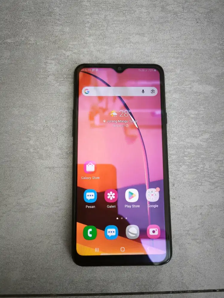 Samsung A20S bonus Redmi Buds 6 baru
