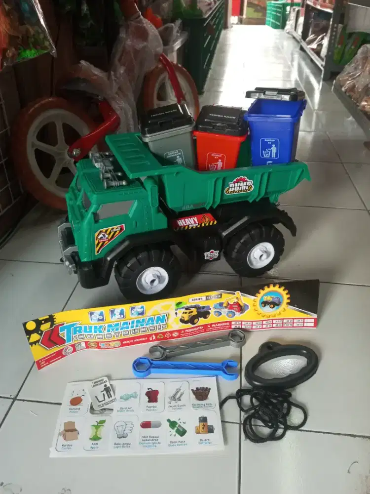 Mainan Anak Truk Sampah
