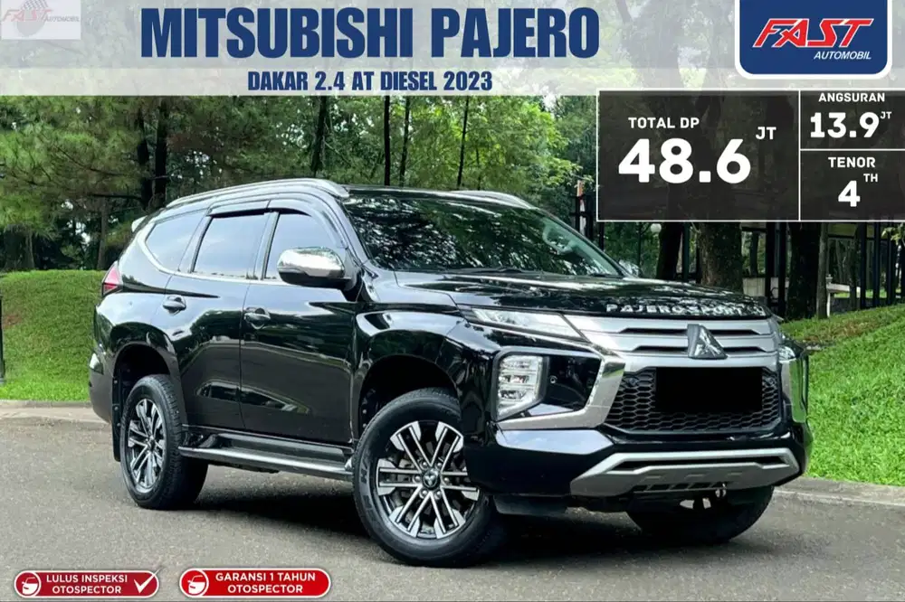 LOW KM GARANSI1TH PJAK PNJG MITSUBISHI PAJERO DAKAR 2023 DIESEL SUNROF
