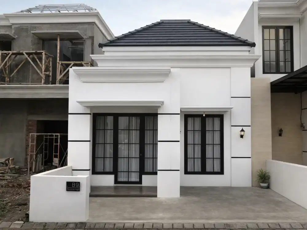 Rumah Gaya Eropa View Pegunungan Dekat Wisata dan Exit Tol