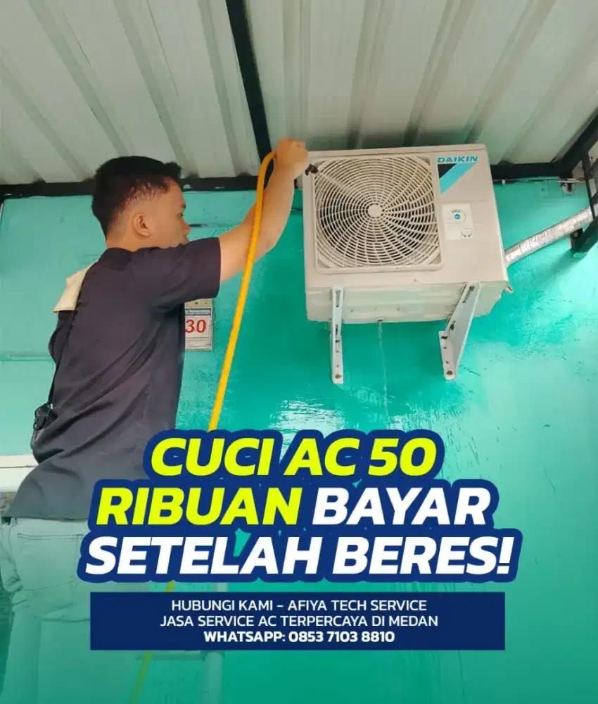 SERVICE/PERBAIKAN AC MEDAN BERGARANSI
