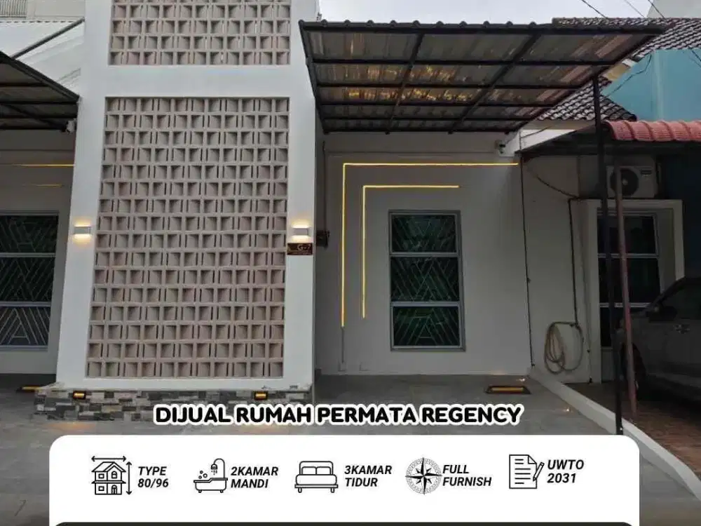 dijual cepat permata regency