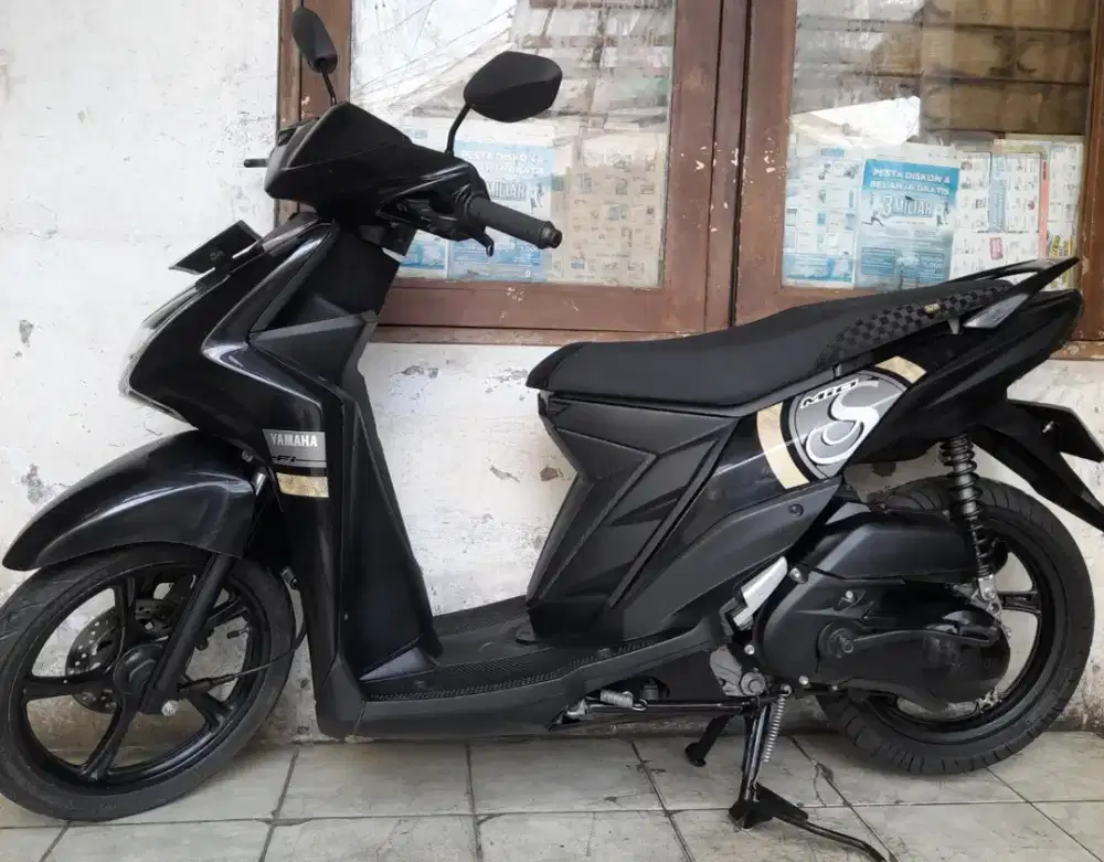 Yamaha Mio S 2019 Led blue core 125 cw asli hitam B dki pusat pjk pjg