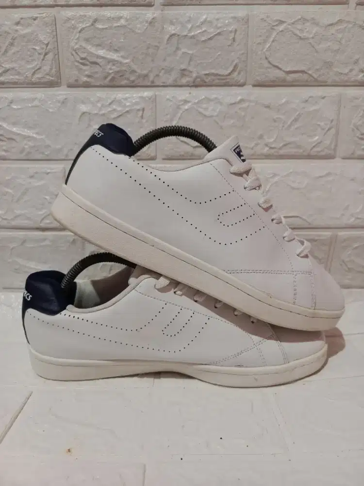 Prospecs Casual Leather white navy