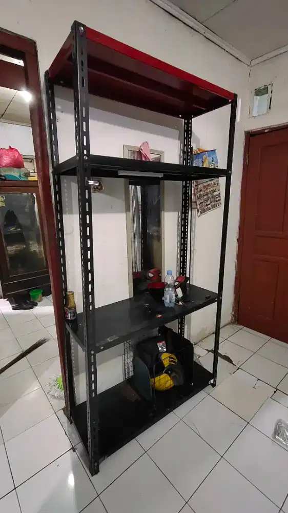 Rak besi 5 ambalan