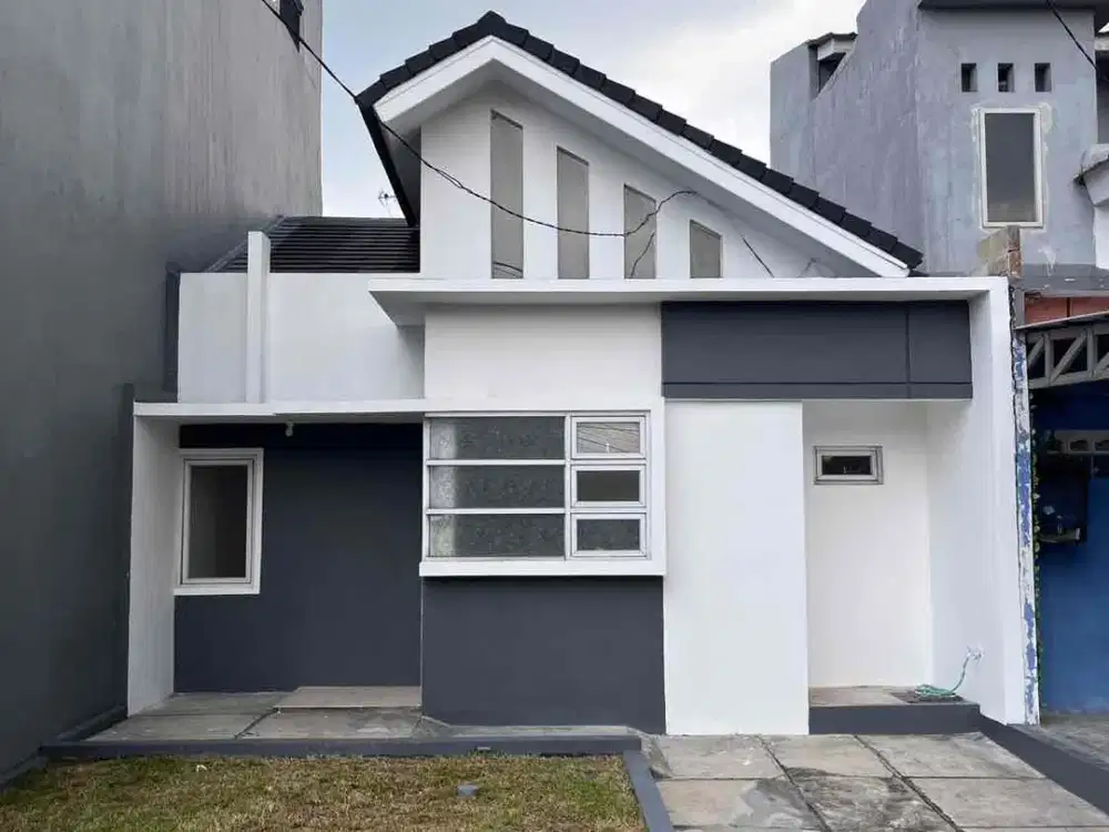 Dijual rumah siap huni di cluster Alana Green, Jembatan 3, Rawalumbu Bekasi