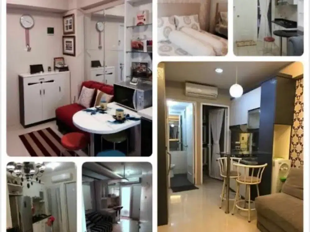 Unit Green Pramuka City 2br Full Furnish Murah